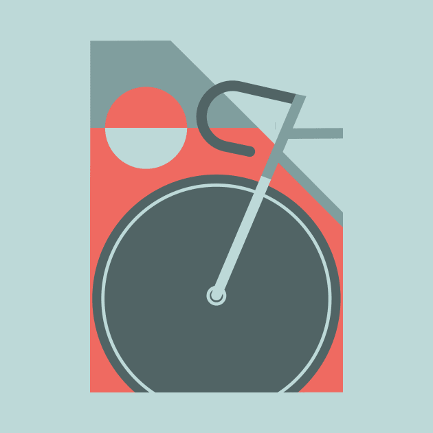 Modern Art Bicycle Cycling Graphic by SLAG_Creative