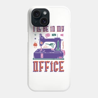 Sewing Machine Quilter Phone Case