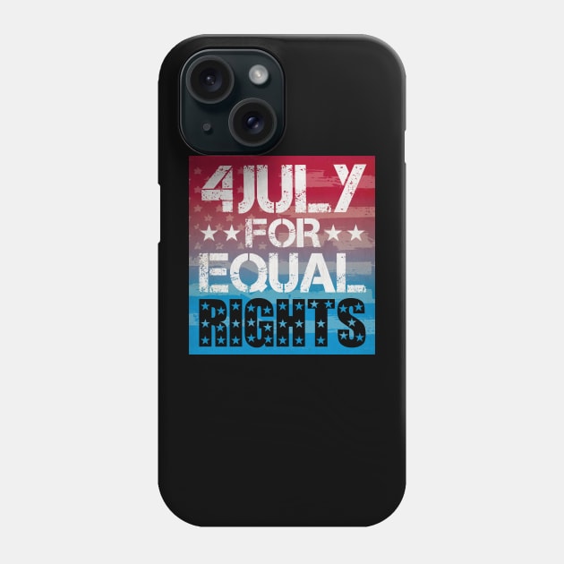 Women's patriotic 4th july for Equal Rights Phone Case by Goldewin