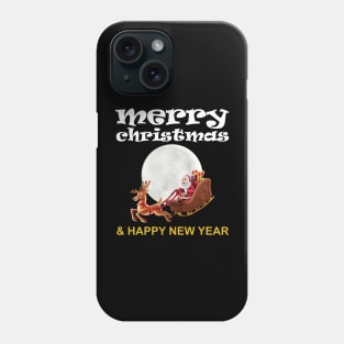 Merry christmas and happy new year Christmas gift Phone Case