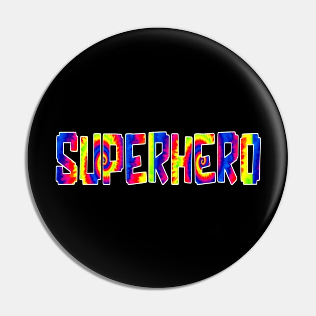 SuperHero Rainbow Pin by 29Butterfly_Studio