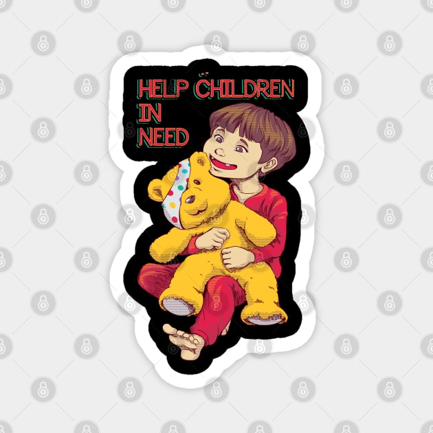 Help Children in Need Magnet by Lima's