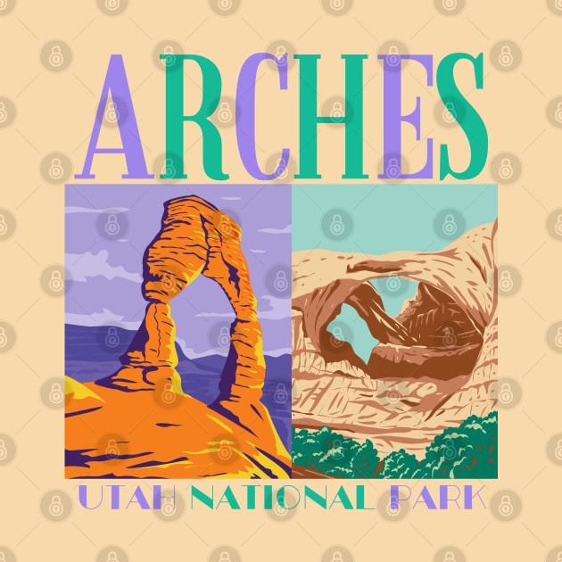 Arches - Utah National Park by Souls.Print