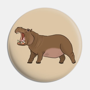 Hangry hungry hippo Pin