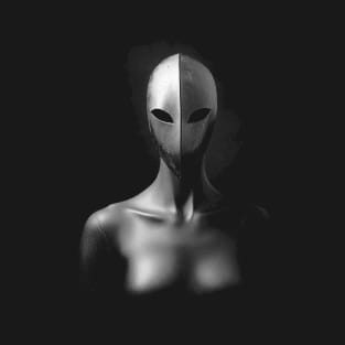 Haunted Halloween Spectral Woman T-Shirt