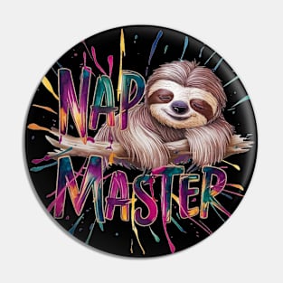 Sloth Lover - Nap Master Pin