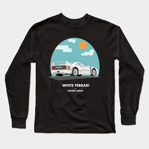 ferrari long sleeve shirt