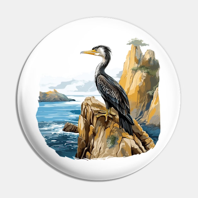 Cormorant Pin by zooleisurelife