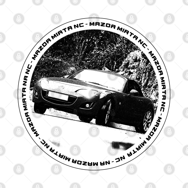 Mazda Miata MX-5 NC Black 'N White 4 by Cero