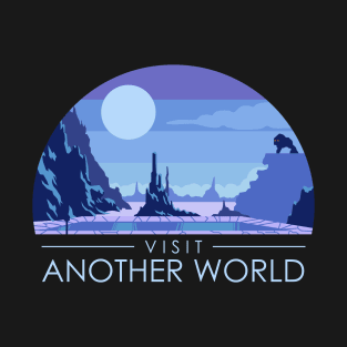 Visit Another World - Retro Video Game T-Shirt