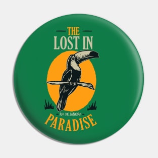 Lost in Paradise - Brazil Pin