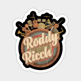 Music Tour Vintage Retro Style // Roddy Ricch Magnet