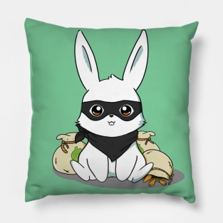 Cute Little Robber Rabbit Pillow