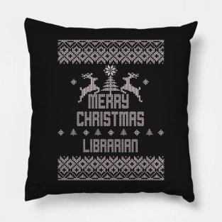 Merry Christmas LIBRARIAN Pillow