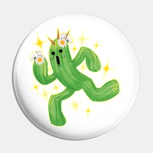 Saguaro Cactus Man Pin