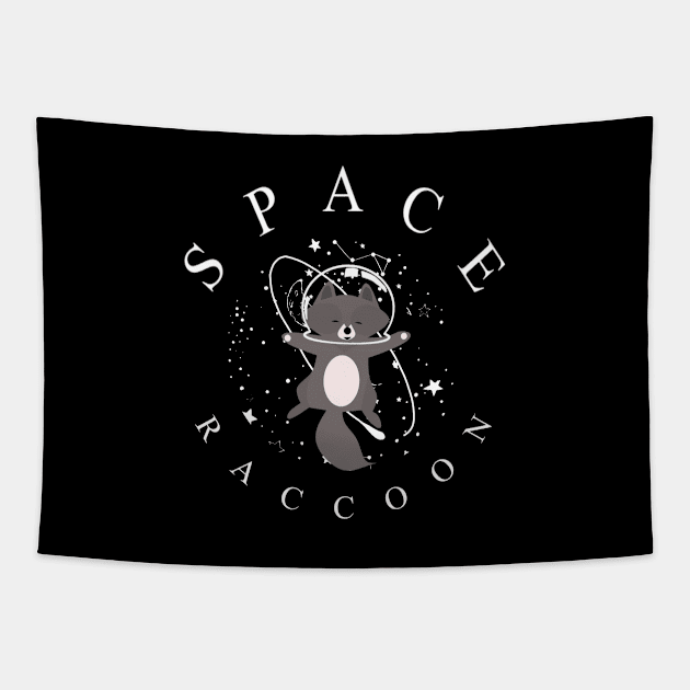 Space Raccoon Tapestry by TheUnknown93