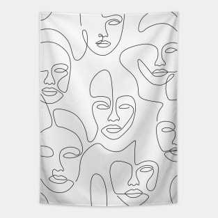 Beauty Portraits Tapestry