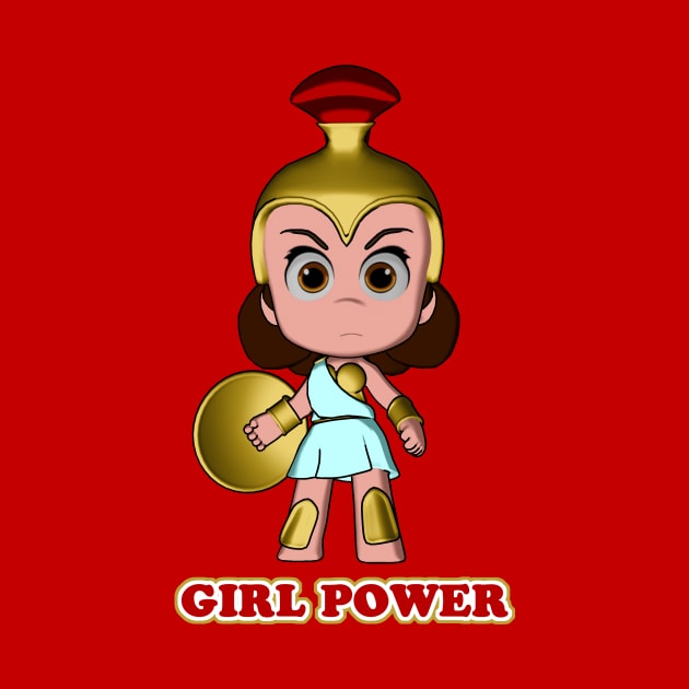 Athena Girl Power by Godsibi