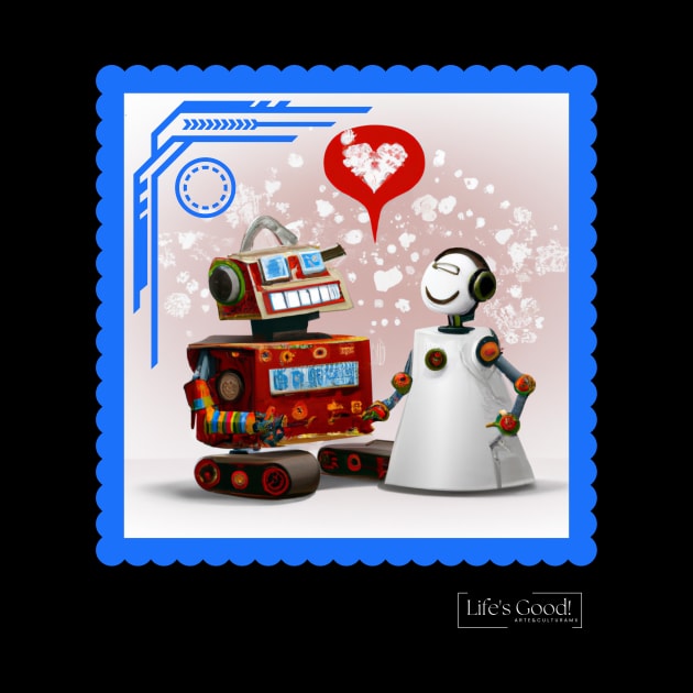 robot in love by Arte&CulturaMX