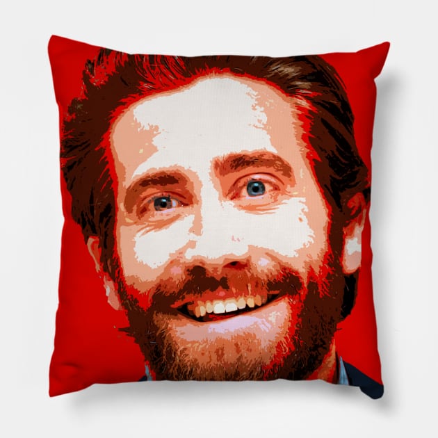 jake gyllenhaal Pillow by oryan80