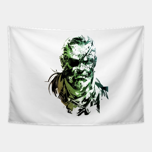 Metal Gear Solid Tapestry by TortillaChief