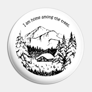 Among The Trees Pin