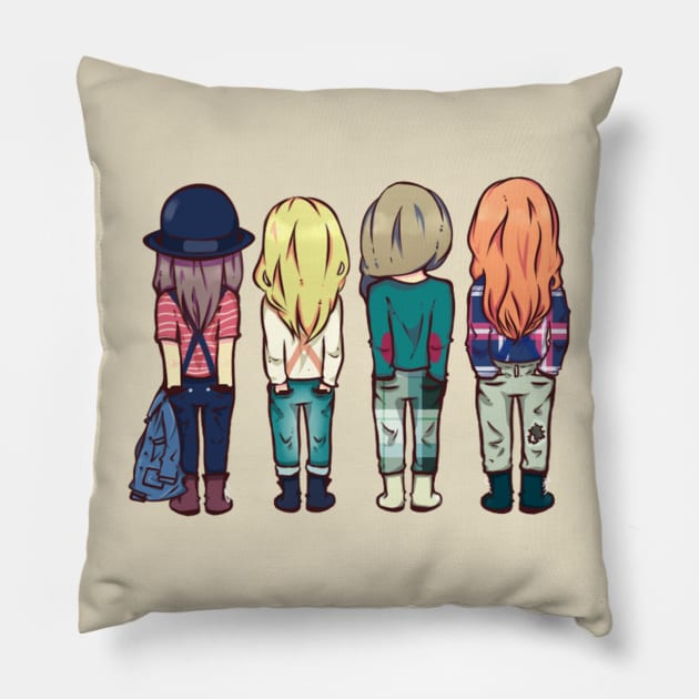 HELLO WORLD Pillow by janrossdenise