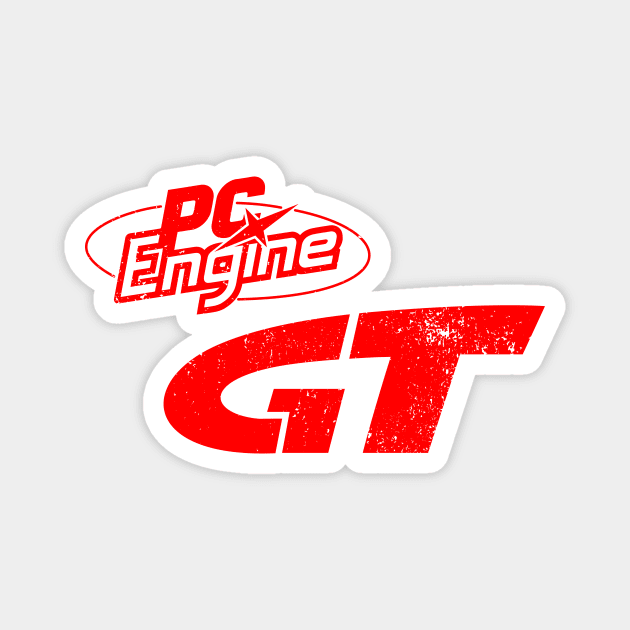 PC Engine GT - TurboExpress Japan Magnet by MalcolmDesigns