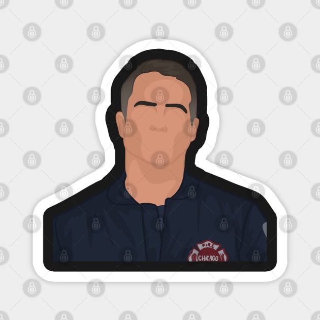 Kelly Severide | Chicago Fire Magnet by icantdrawfaces