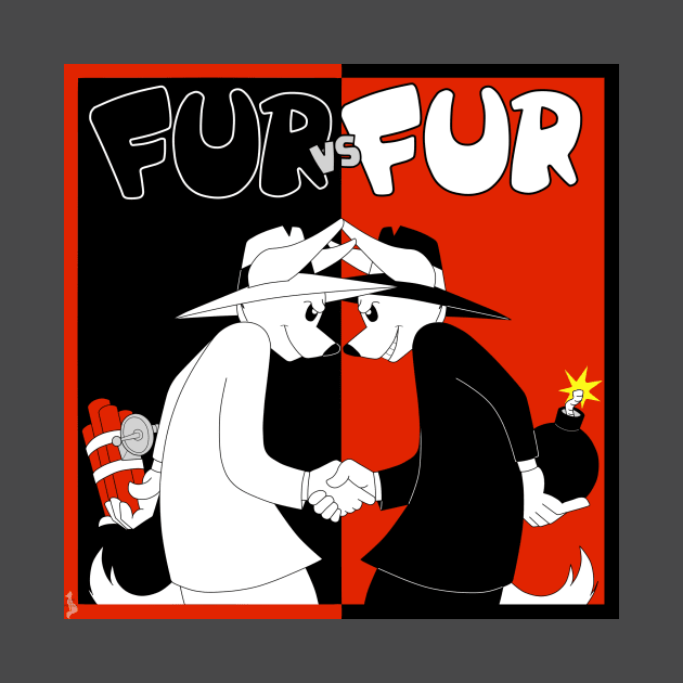 FUR vs FUR by JorgeWolfdog01