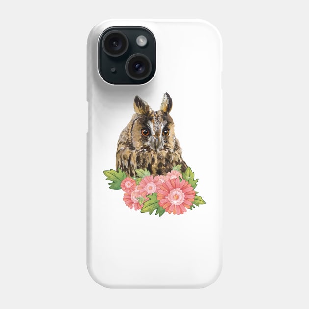 Little Owl Phone Case by obscurite