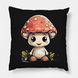 Kawaii Mushroom Baby Pillow