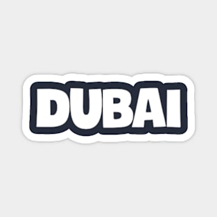 Journey Through Dubai Magnet