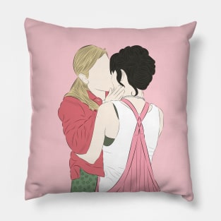 Dani and Jamie - The Haunting of Bly Manor Pillow