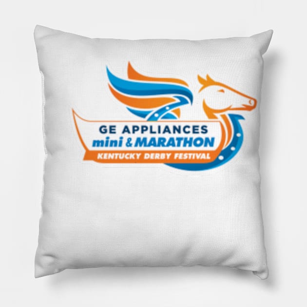 Kentucky Marathon Pillow by BonnyManthe