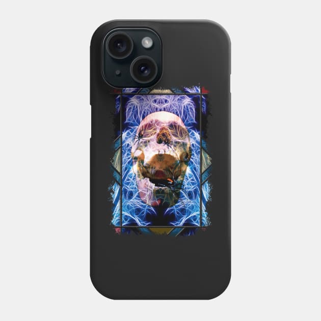 Screaming Skull Phone Case by GothCardz