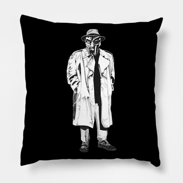 ALL CAPS Pillow by RobKingIllustration