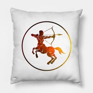 Sagittarius Design Pillow