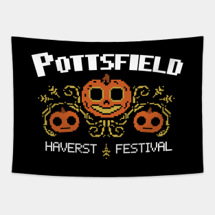 Pottsfield Pixel Art Tapestry