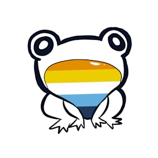 Ace-Aro Pride Frog T-Shirt