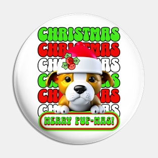 Merry Pup-mas Pin