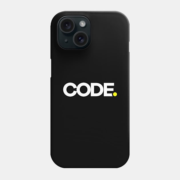 Code. Phone Case by Geebi
