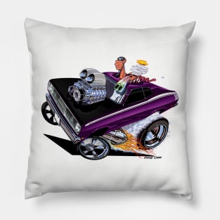 MO TWISTED 71 Duster Plum Pillow
