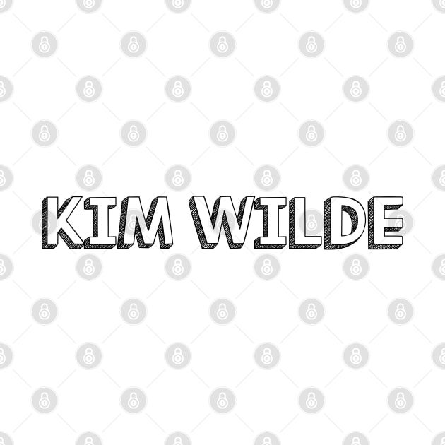 Kim Wilde <//> Typography Design by Aqumoet