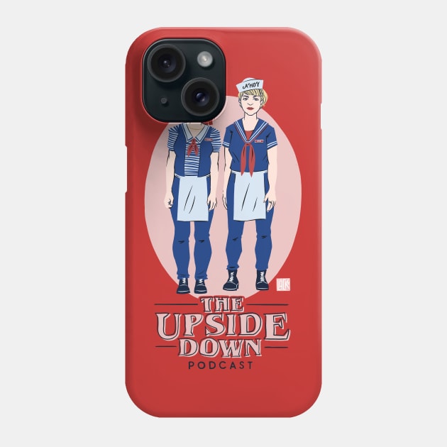 The Upside Down Podcast Scoops Ahoy Phone Case by The Upside Down Podcast