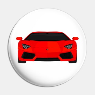 AVENTADOR RED Pin