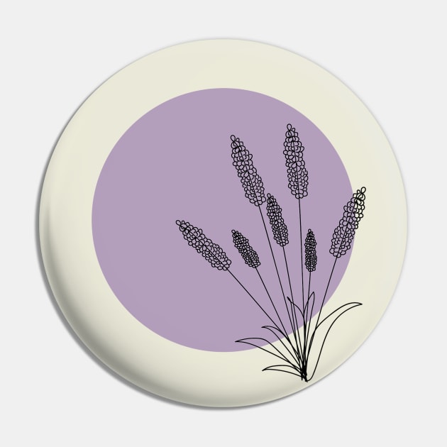 Lavender Pin by Graphic-Eve