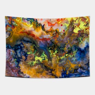 Abstract Splash Tapestry