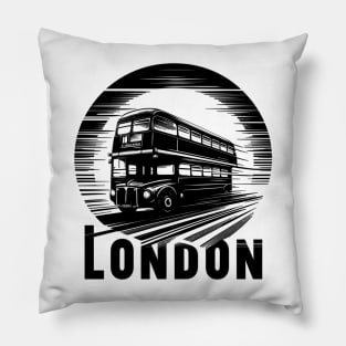 London Bus Pillow