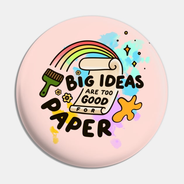 Big ideas Pin by Salty Siren Studios